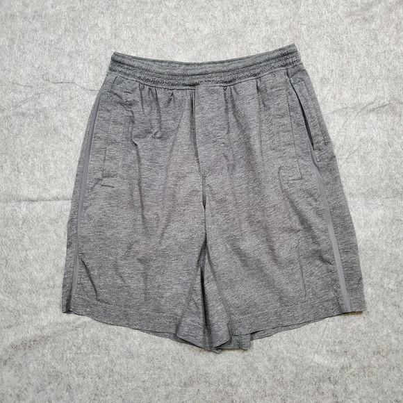 lululemon athletica Other - Lululemon Shorts Mens Medium Running Athletic Gray Lined Drawstring Gym Workout